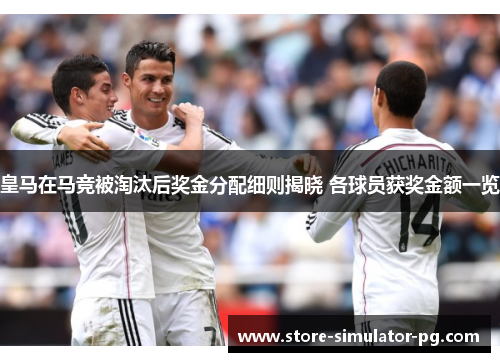 皇马在马竞被淘汰后奖金分配细则揭晓 各球员获奖金额一览